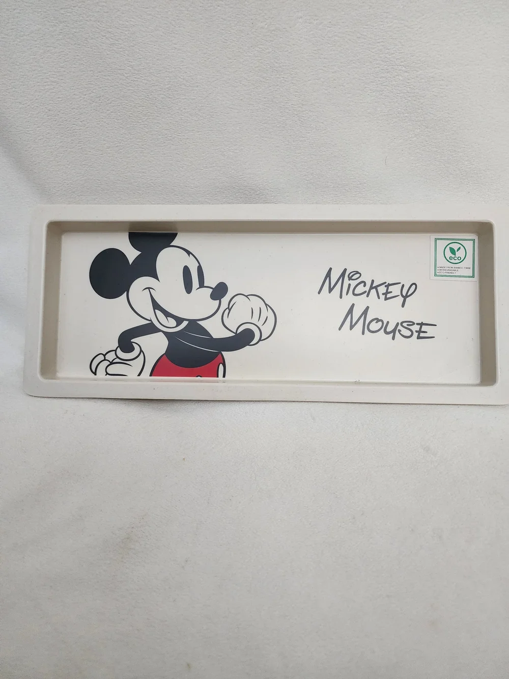 Disney Mickey Mouse Cream Party Plate and Tray Set Of 9